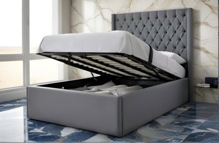 Classic Wing Back Bed