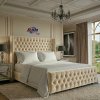 Wing Back Bed