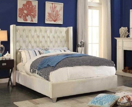 Superior Classic Wing Back Bed
