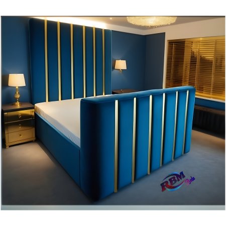 Gold Detailing TV Beds